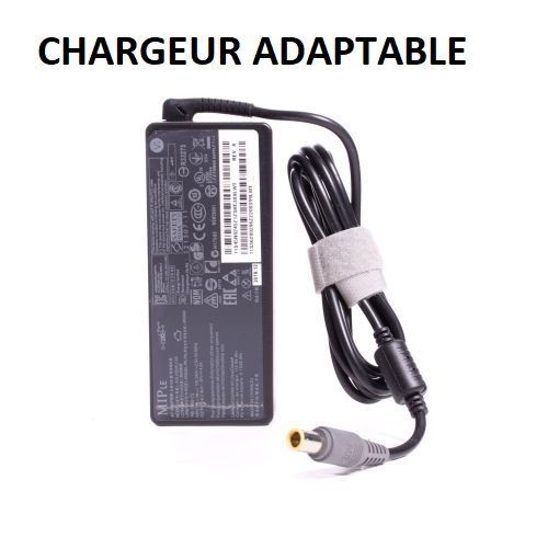 Chargeur adaptable pour Pc portable LENOVO - 20 V 4.5 A