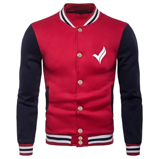 Veste de Baseball  Rouge Pour Homme