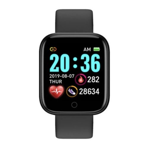 Smart watch D20 - montre intelligente sport étanche - Noir