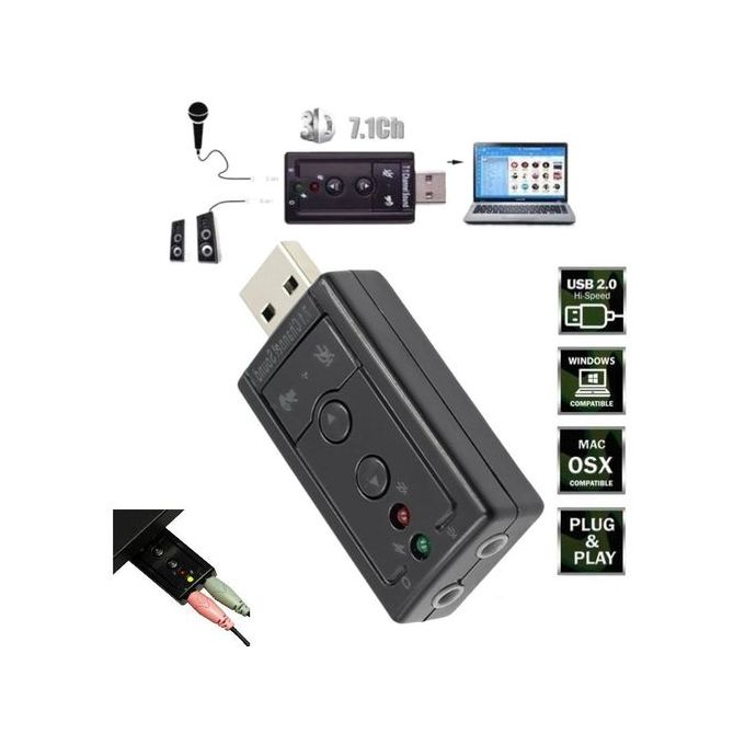 Carte Son Externe - USB -