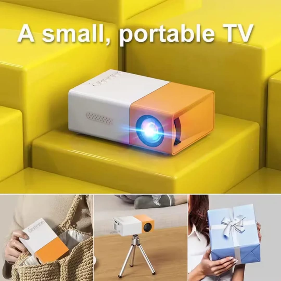 MINI VIDEOPROJECTEUR PORTABLE USB-HDMI-AV-SD