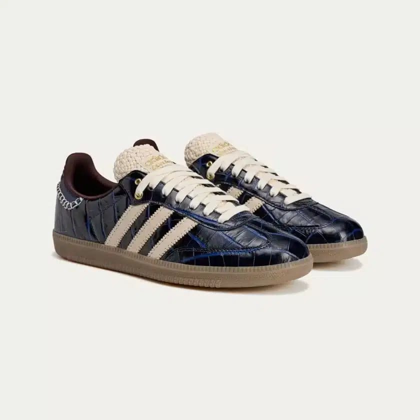 Adidas Samba Wales Bonner Navy Croc