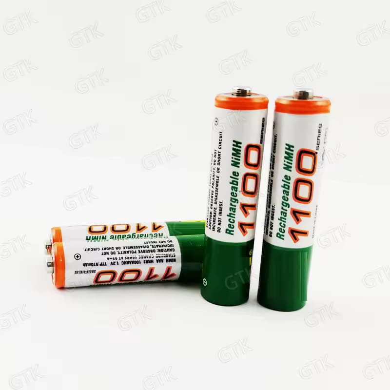 Lot De 4 Piles Rechargeables Ni-MH  - AAA 1,2 V - 1100 mAh