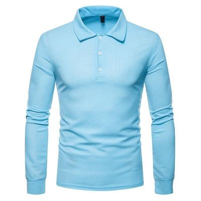 Polo pour Homme à Manches Longues