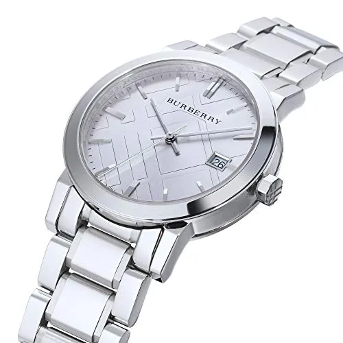 Montre Burberry Argenté en Acier Inoxydable