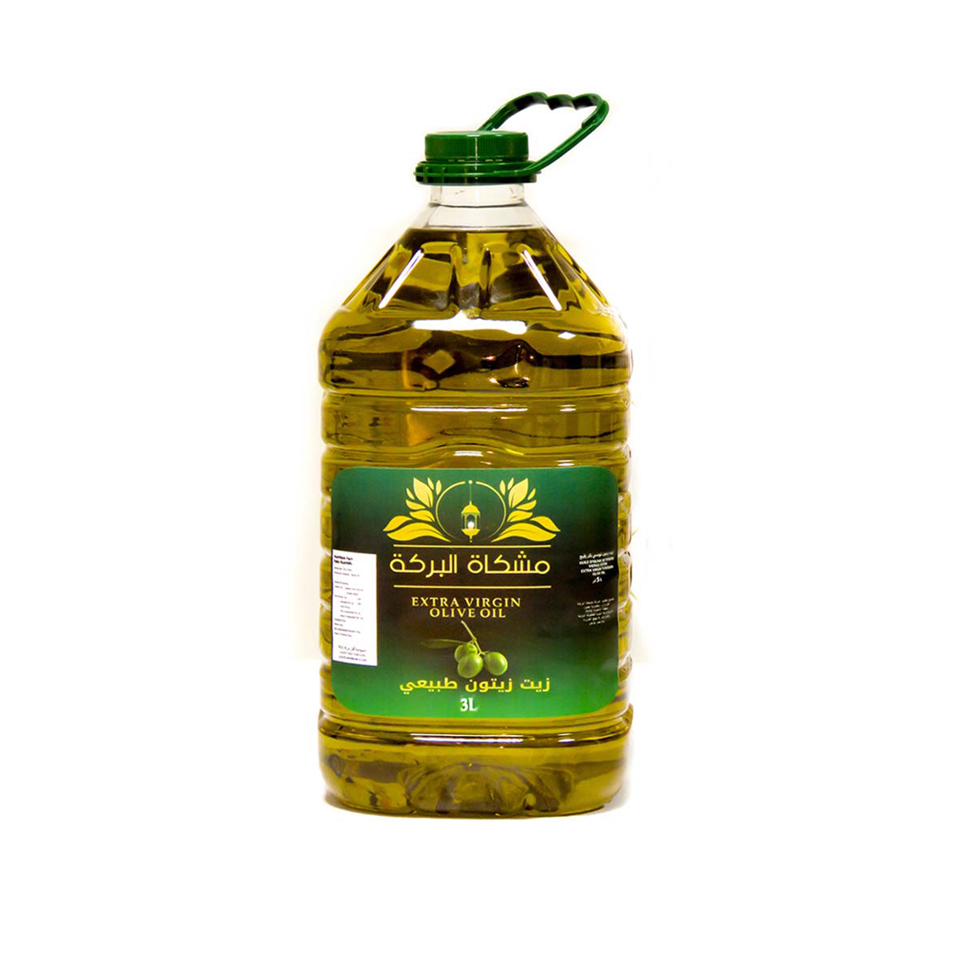 Huile d'Olive Mochket el Baraka  - 3 Litres - زيت الزيتون مشكاة البركة