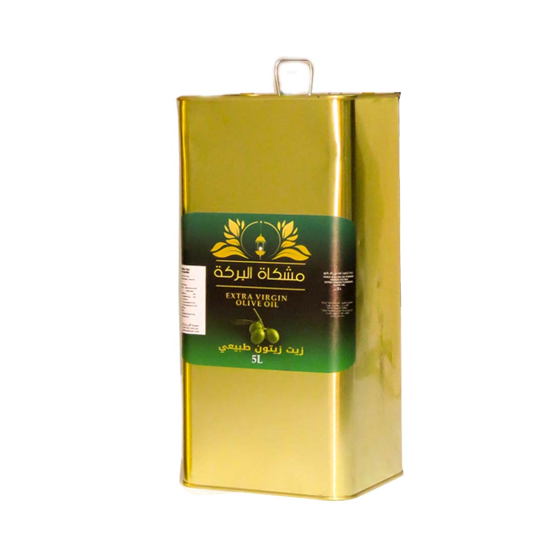 Huile d'Olive Mochket el Baraka  - 5 Litres - زيت الزيتون مشكاة البركة
