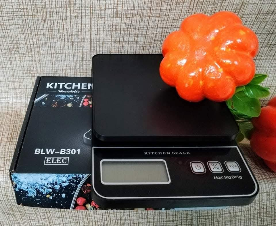 Balance de Cuisine Numérique – Balance Précise de 5 kg/1G Pour Expresso et Aliments – Avec Écran LCD