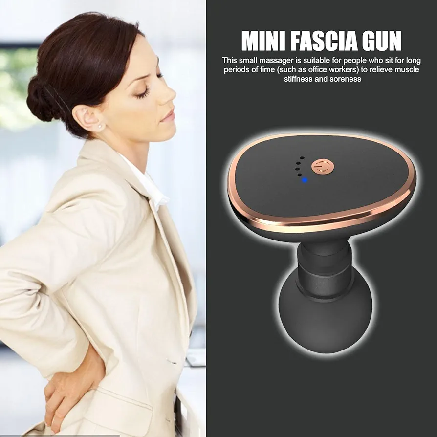 Mini Masseur Portable – Masseur Corporel Personnel – Pour Soulager la Douleur et Détendre Les Tissus Profonds