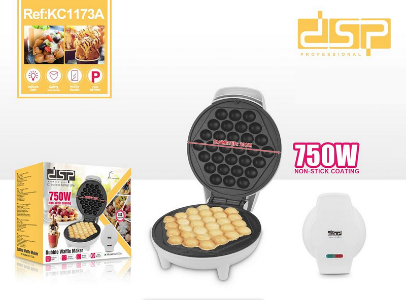 Waffle maker - Bubble Waffle - KC1173A - DSP