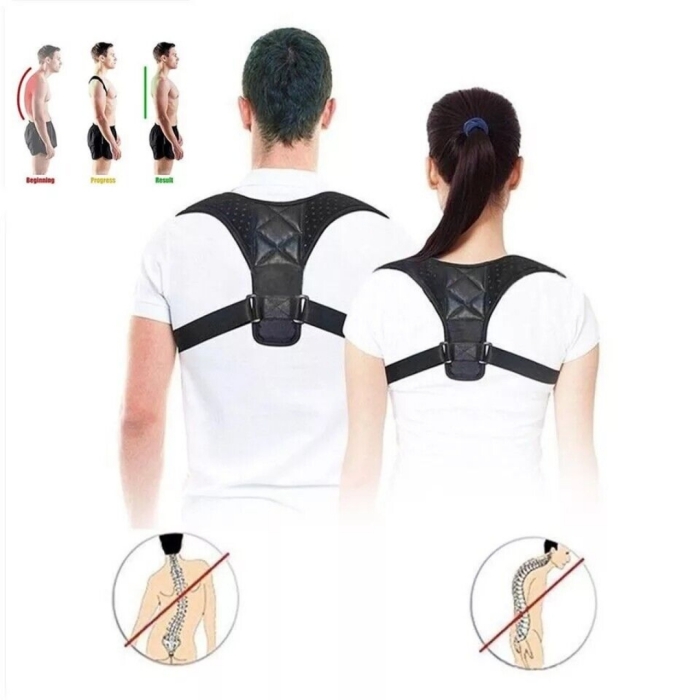 Correcteur De Posture Confortable – Ajustable Pour Hommes Et Femmes