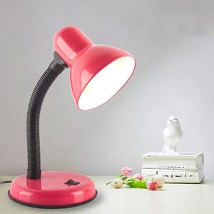 Lampe De Bureau De Table Avec Interrupteur – Rouge