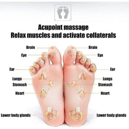 Masseur De Pieds Électrique – Stimulateur Musculaire Portable et Pliable