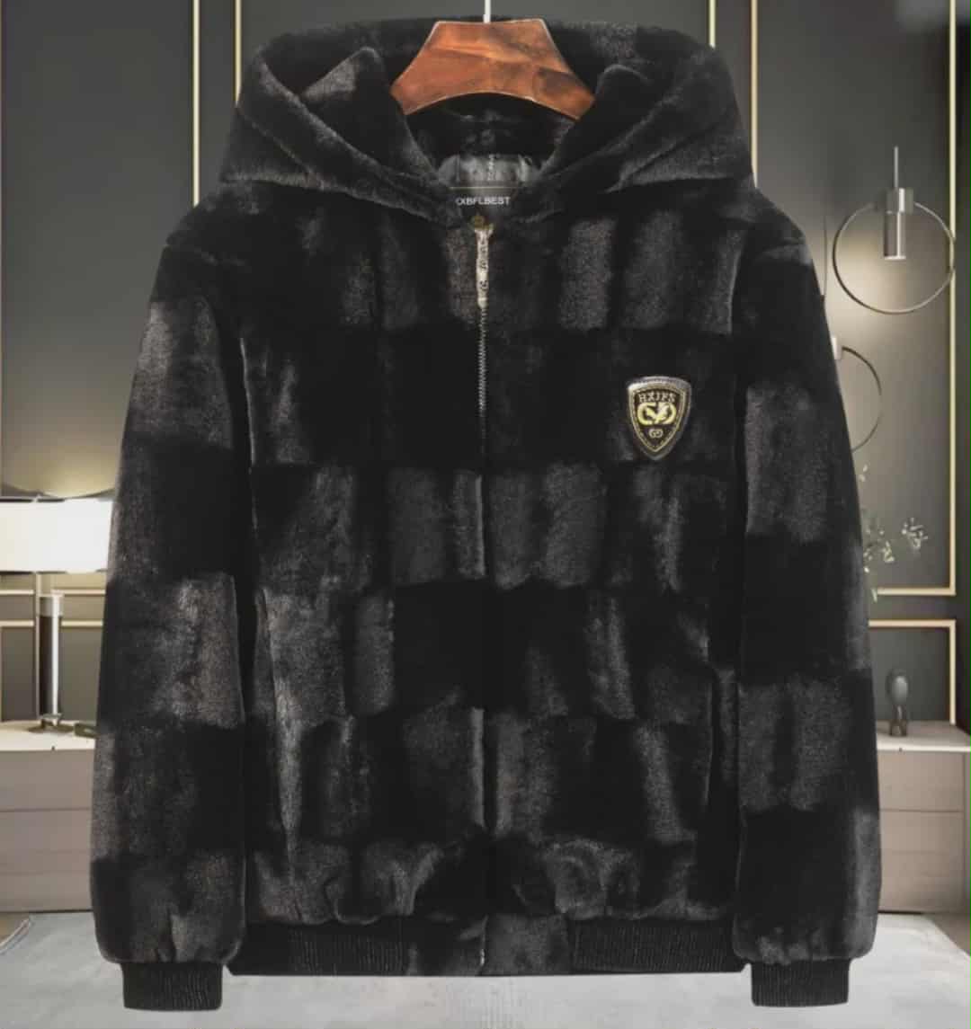 Manteau De Vison  Pour Homme