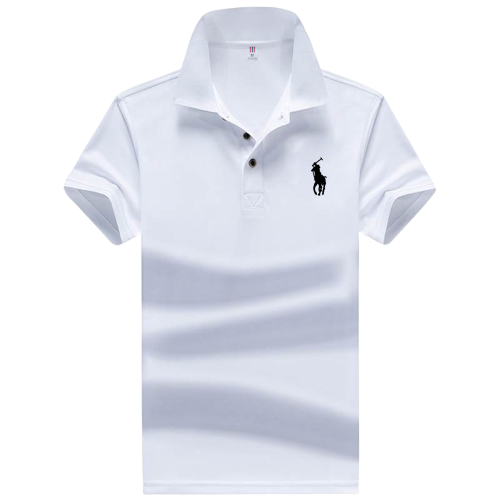 T-shirt Blanc Polo Pour Homme