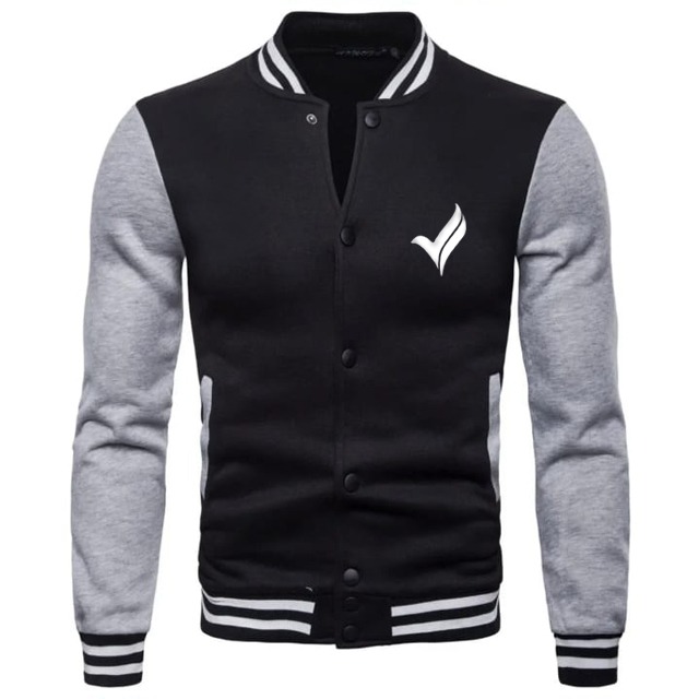 Veste de Baseball Noir Pour  Homme