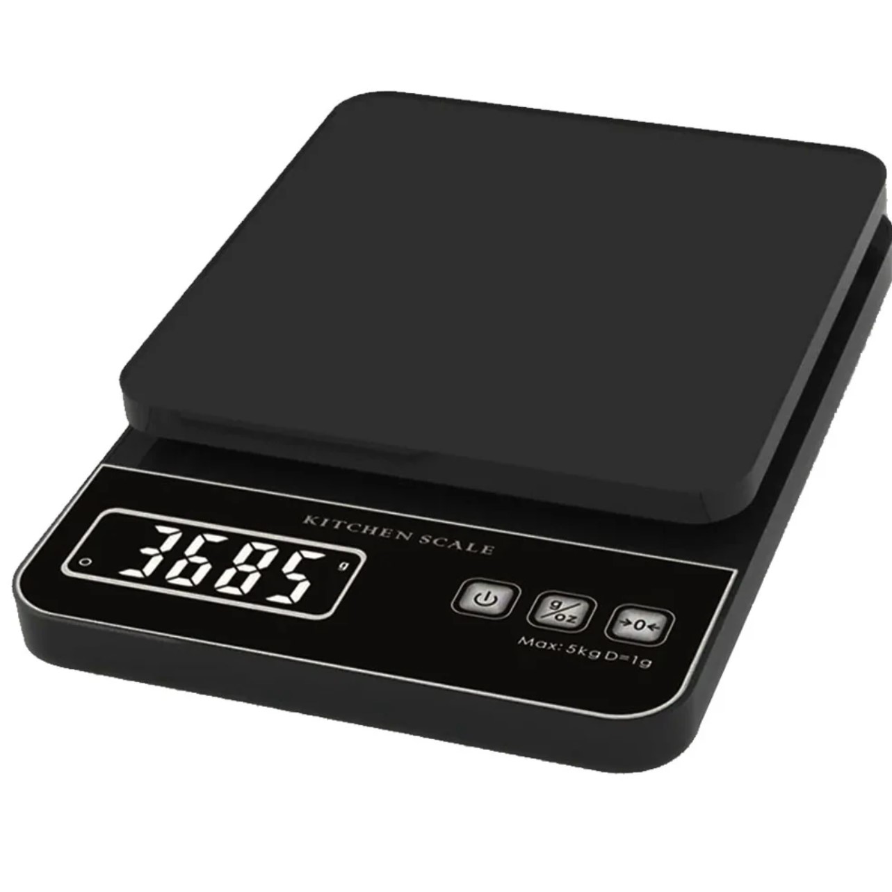 Balance de Cuisine Numérique – Balance Précise de 5 kg/1G Pour Expresso et Aliments – Avec Écran LCD