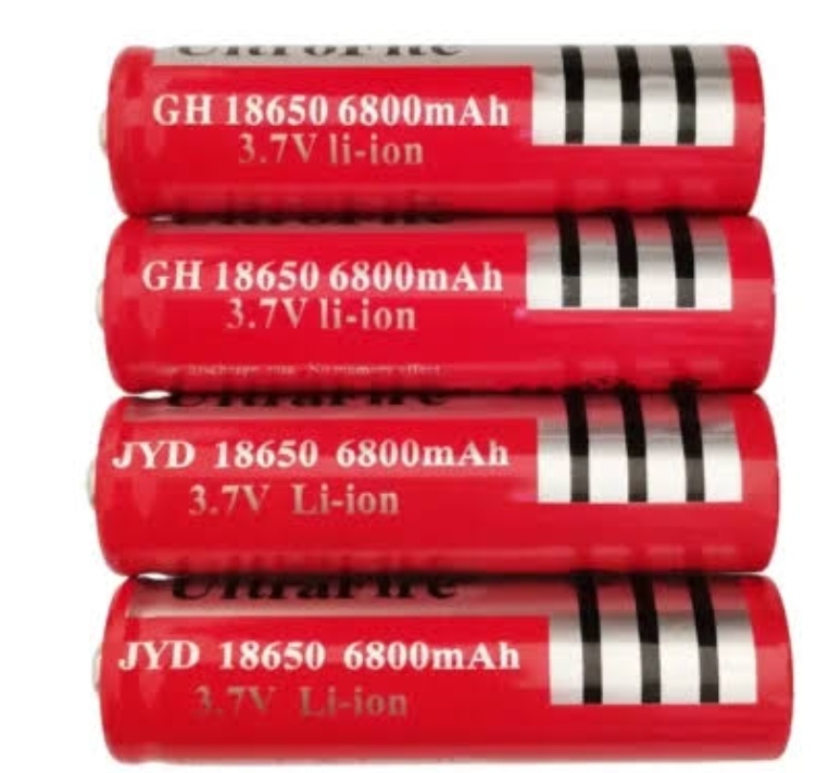 Lot de 4 Piles Rechargeable - Batterie Lithium - 18650V - 3,7MAh - BRC 4200 - Eddy-ion - 24 18650