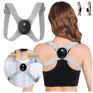 Corset Électronique Avec Vibration et Correcteur de Posture Orthopédique pour Adultes Et Enfants