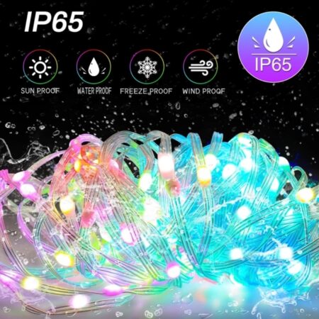 LED Guirlande lumineuse Bluetooth – USB – App Control RGB – 5 Mètres + Télécommande