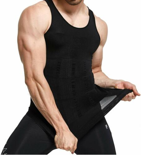 Débardeur minceur - ventre mince et extensible-chemise Abs- pour hommes