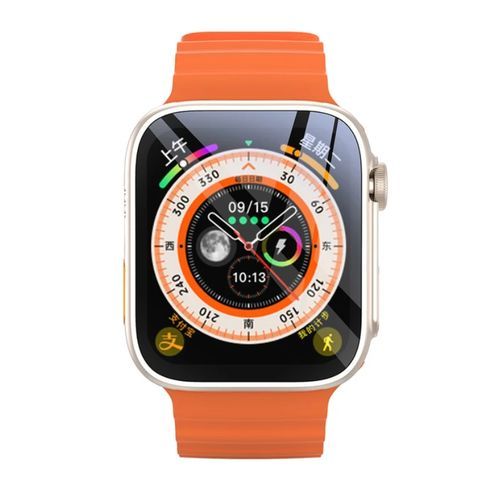 Smart Watch X8 Ultra Series 8 NFC Man Woman For Android IOS - Orange