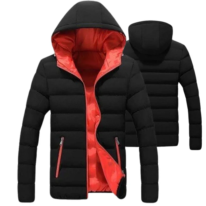 Doudoune Noir Matelassée