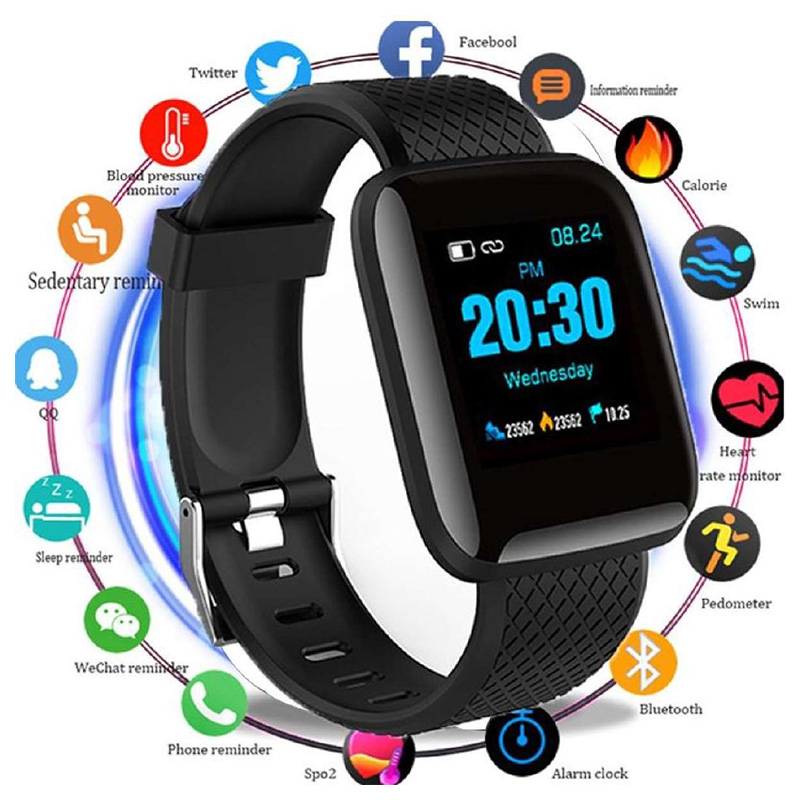 Montre Connectée Smart Watch Noir