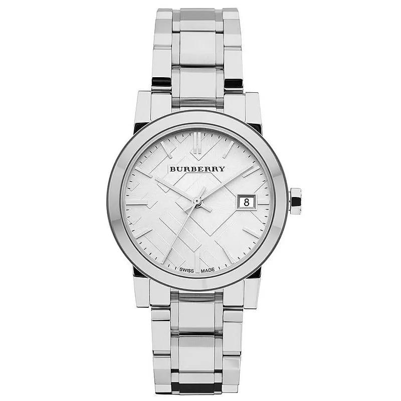 Montre Burberry Argenté en Acier Inoxydable