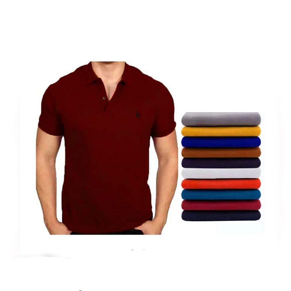 Pull Rouge Bordeaux Col Chemise