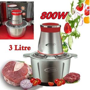 Hachoir Florence 3L 800W Inox