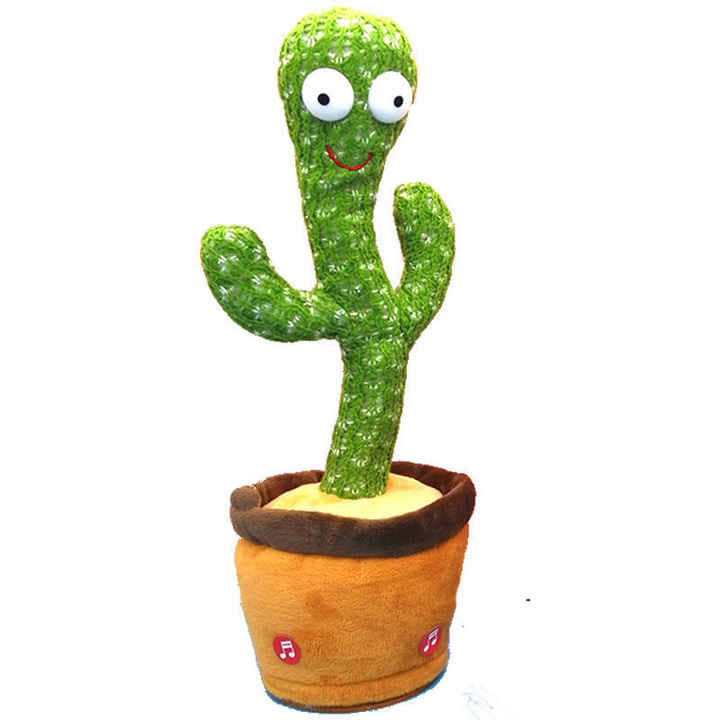 Cactus Dansant Rechargeable avec des Chansons  et  Eclairage