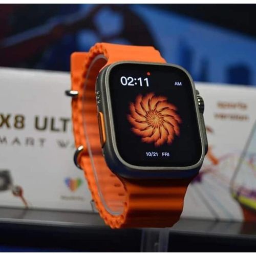 Smart Watch X8 Ultra Series 8 NFC Man Woman For Android IOS - Orange